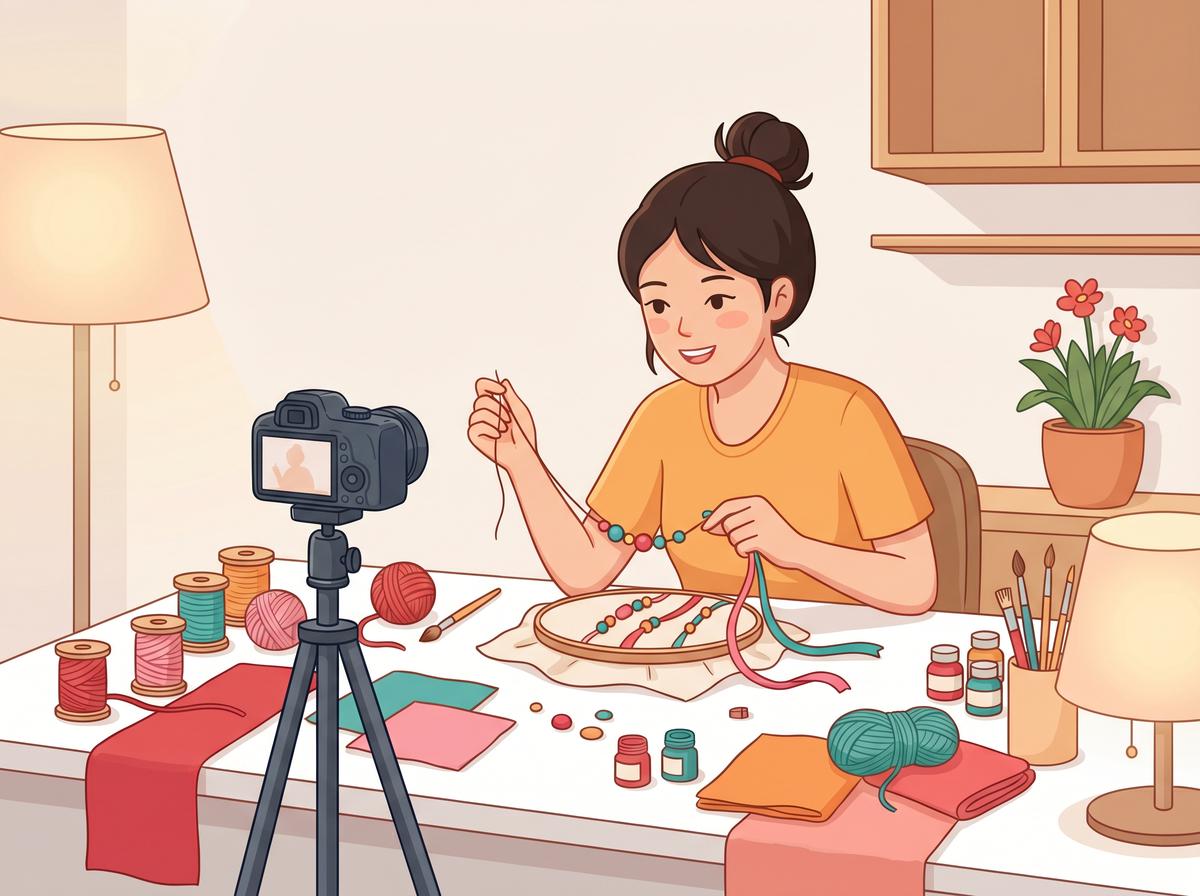 红桃视频-手工DIY视频教程，红桃视频废旧材料变身精美装饰品 - h9iehyi.cn